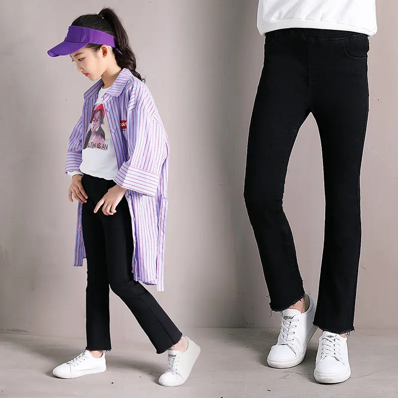 kids high waisted jeans