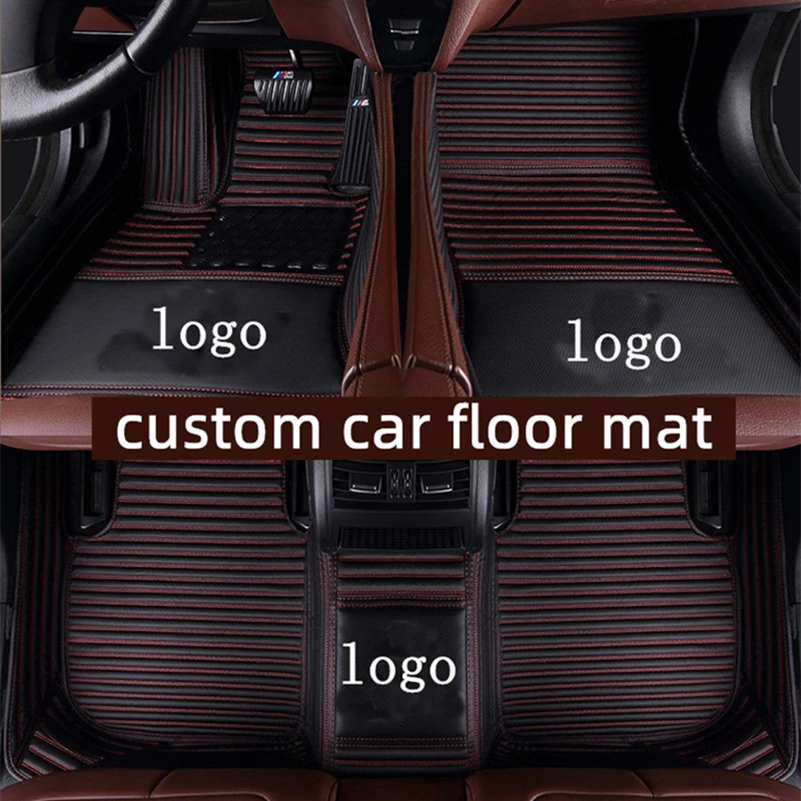 

Custom Car Floor Mats 3 row for 2008-2020 Chrysler Grand Voyager 2009 2010 2012 2013 2015 2018 2017 2014 2019 carpets