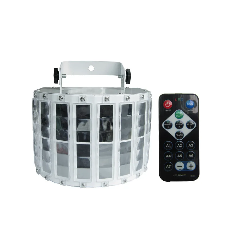 

Party Light LED DMX Rotate Light Laser Light Sound Controlled Auto Disco DJ Lights for Live Show Xmas Halloween with Remote Control 9 Colors RGBW