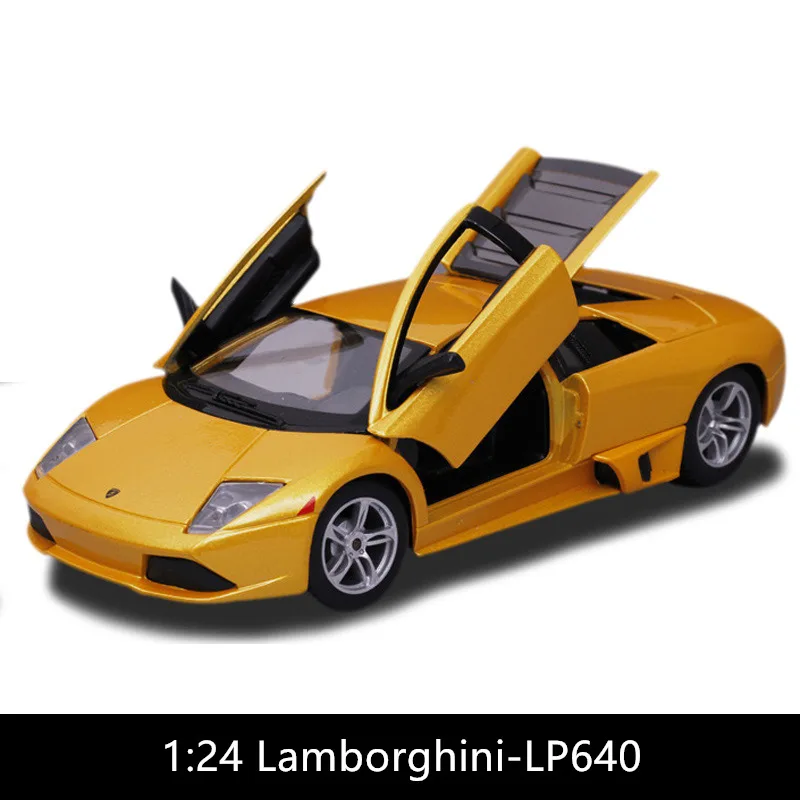 Bburago 1:24 Lamborghini Модель автомобиля высокая имитация литья металла детская игрушка бойфренд подарок моделирование сплав автомобиль коллекция - Цвет: LP640-4