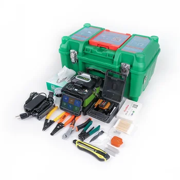 

ARC Optical Fiber Komshine FX37 Fusion Splicer Welding Machine Core to Core Align Multi Languages with Fiber Cleaver