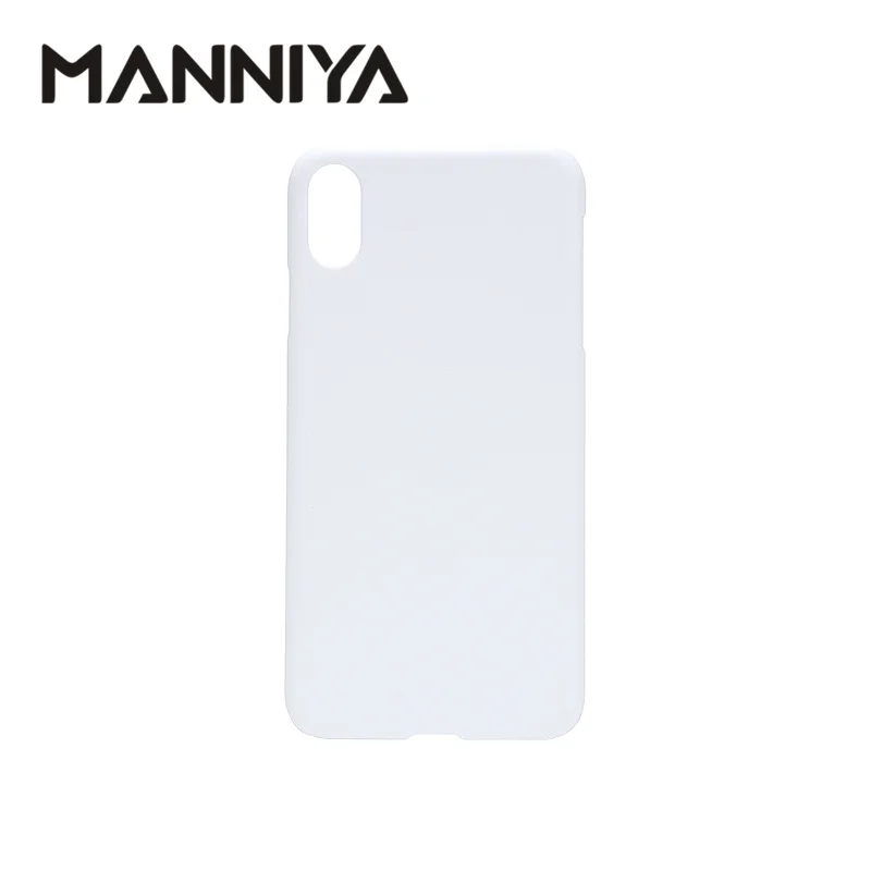MANNIYA 3D Сублимация пустые белые телефонные чехлы для iphone XS Max! 100 шт./лот