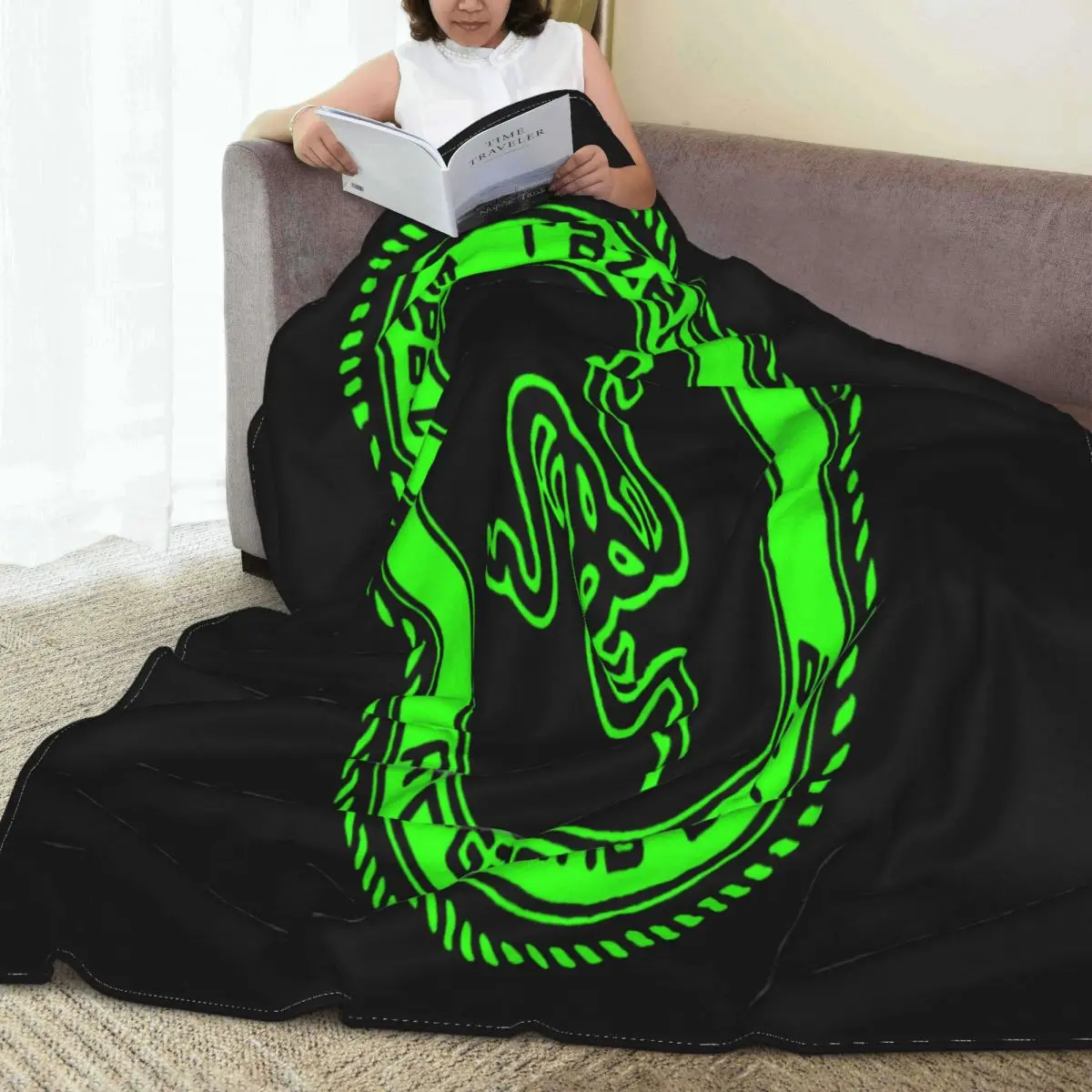 593 Razer Game Team Razer Blanket Bedspread Bed Plaid Throw Bedspread