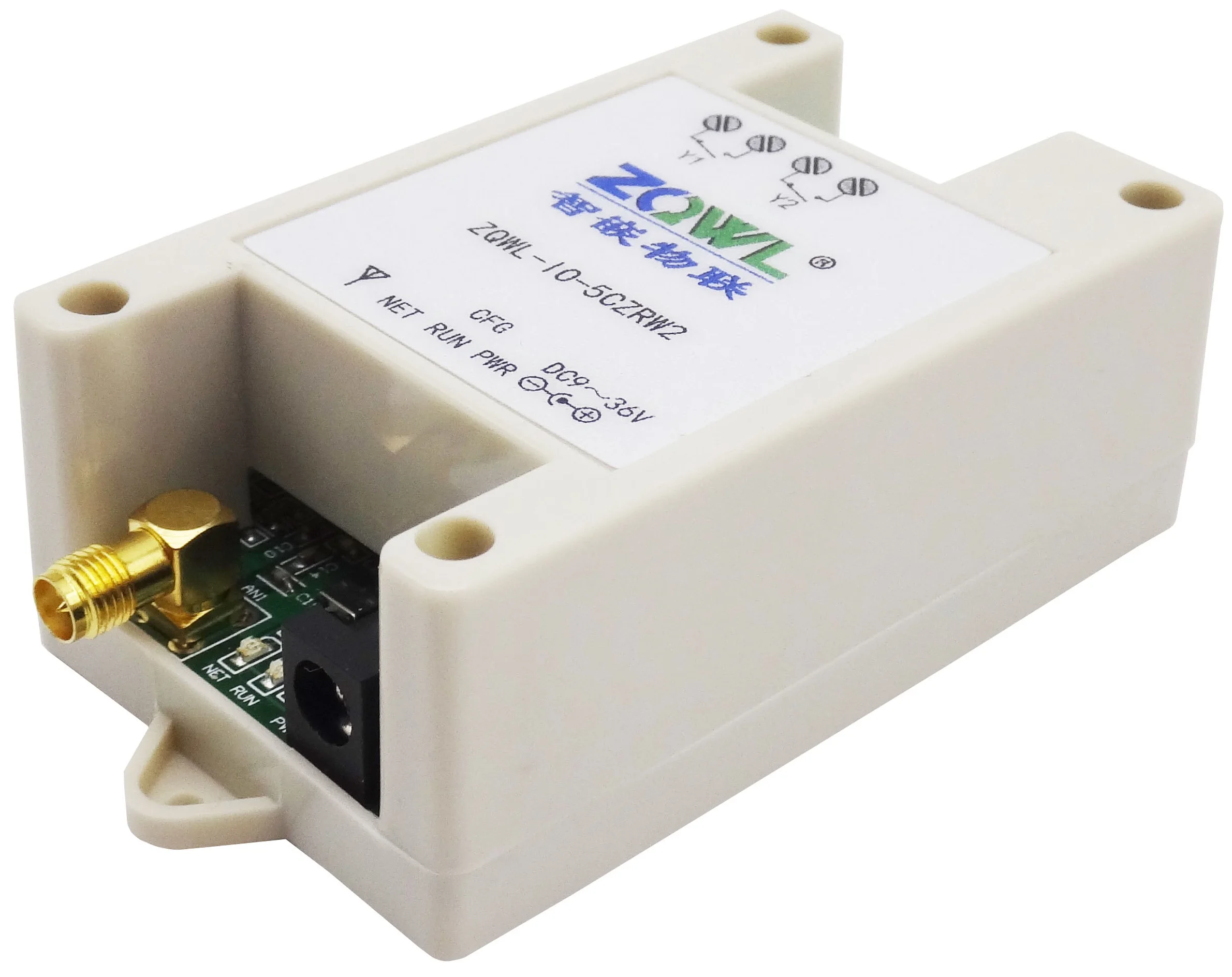 2-полосная Wi-Fi реле Управление доска/завод деталя Modbus TCP/RTU с вышивкой закрытых стежков/промышленная Класс без Питание