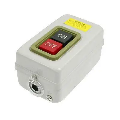 

BS230B 3P 380V 3.7KW Screw Terminal Self Locking On/Off Power Pushbutton Switch