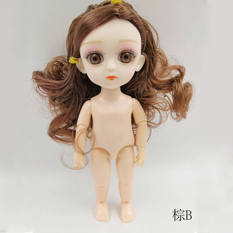 Новинка 13 подвижных шарнирных кукол 15 см 1/8 игрушки BJD Детская кукла голая модные