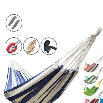 

Hammock Portable Lightweight Single Double Hammock Multifunctional Outdoor Hamak Camping Backpacking Travel Beach