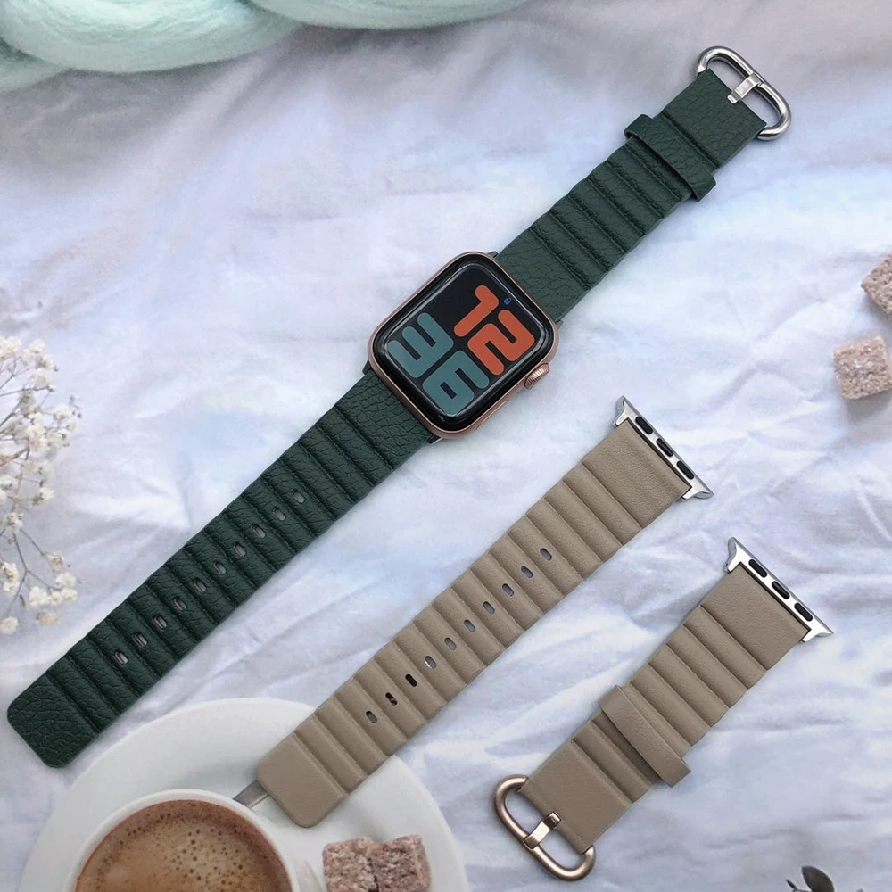 apple red braided solo loop