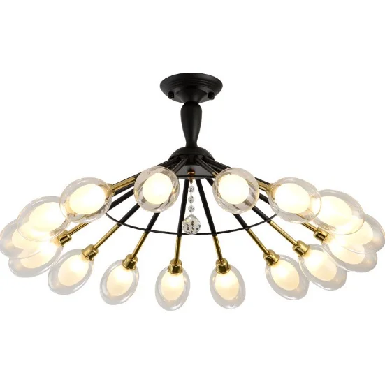 

Nordic creative ceiling lamp personality simple modern living room lamp atmosphere home LED restaurant dining room bedroom lamps