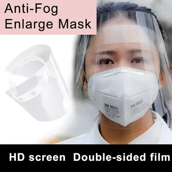 

Transparent Anti Droplet Oil Dust-proof Full Face Protection Mask Visor Shield Full Face Protection Tool