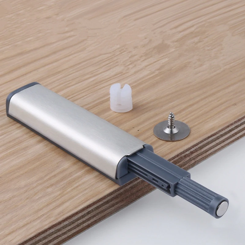 Cabinet Latch Door Cupboard Push To Open System Damper Buffer Catch With Screws