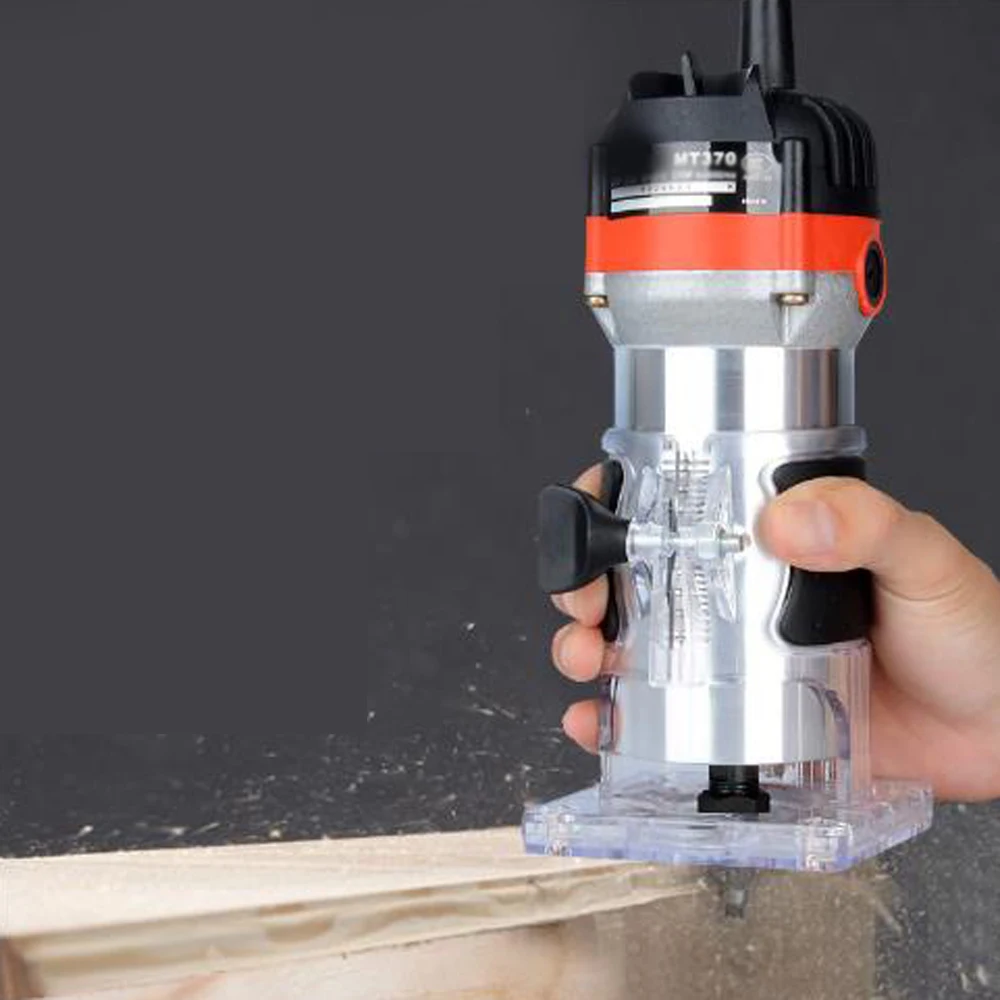 

Electric Hand Trimmer Palm Router Milling Wood Laminate Joiners Tool 220V