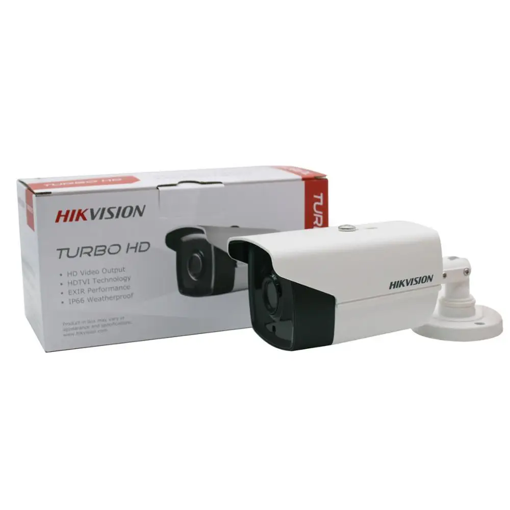 Hikvision 5MP TVI/AHD/CVI/CVBS 4 в 1 аналоговая цилиндрическая камера DS 2CE16H0T IT3F 5 мегапиксельная