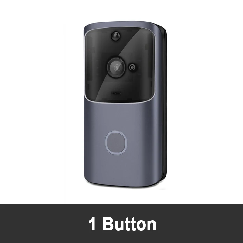 Video Doorbell WIFI Smart Home Remote Monitoring Door Bell Mobile Phone Voice Intercom Low Power Consumption Wireless 