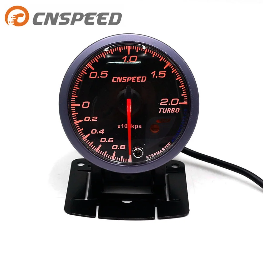 Cnspeed 12v Универсальный Автомобильный модифицированный инструмент Supercharge Настольный 60 размер автомобиля турбо-зарядка/Датчик давления масла