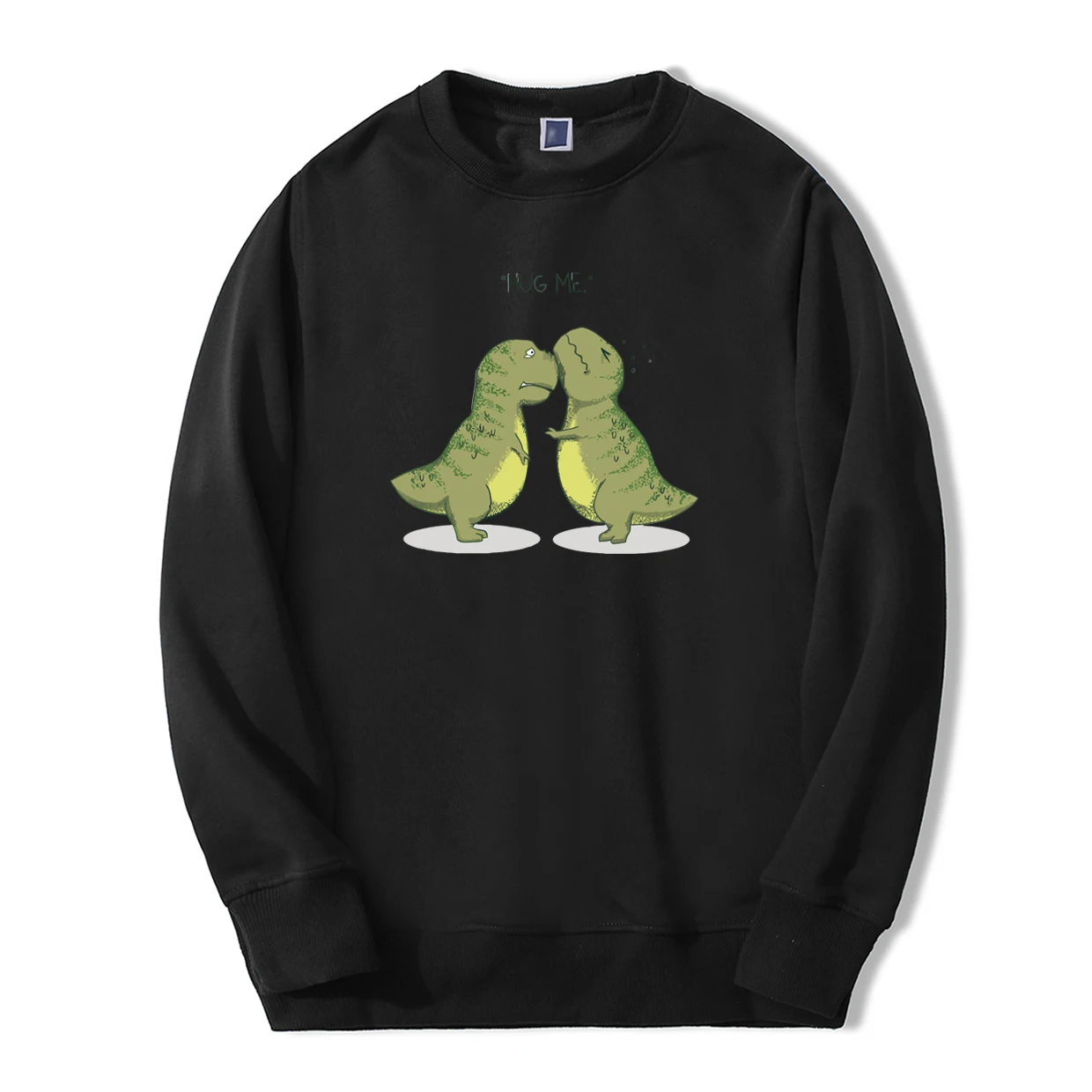 2019 Autumn Winter Hoodies Men Lovely Dinosaurs Hug Me Track Siut Fleece Casual Sweatshirts Fitness Fashion hip hop Sportswear