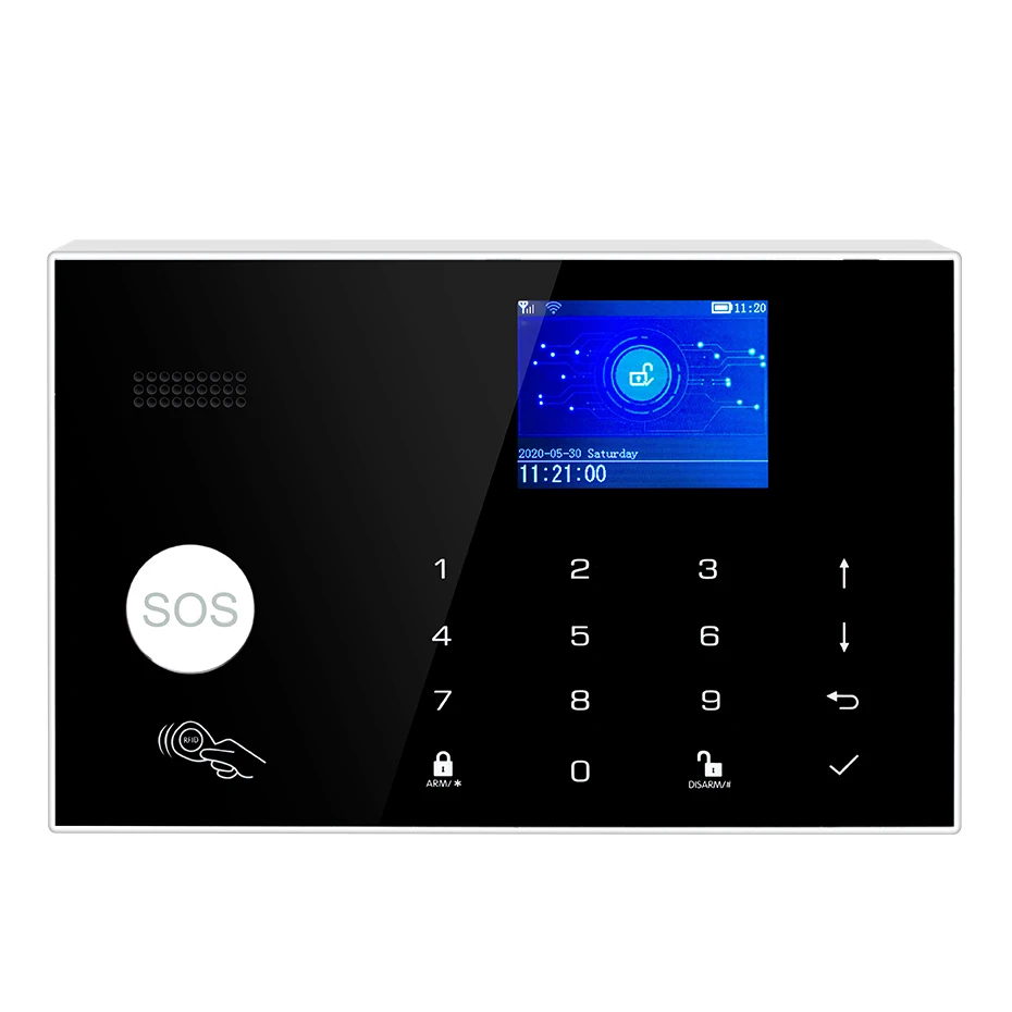 G34 3G 4G Wi Fi GSM сигнализация Tuya приложение управление домашней безопасности Buglar 2 4