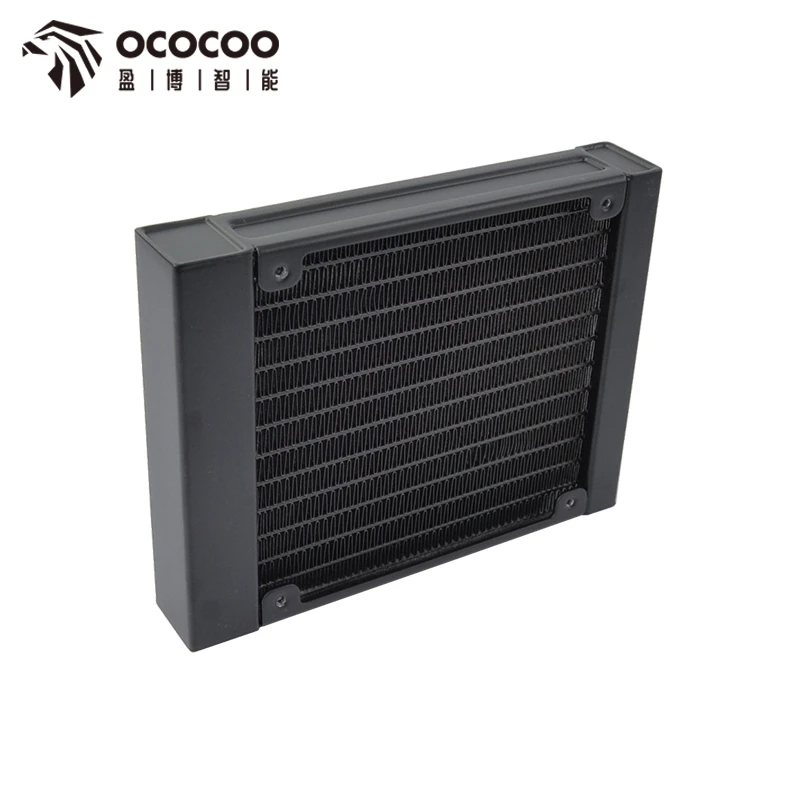 

OCOCOO AS120-L Pure Aluminum Cooler Radiators 30mm Thickness Standard Water Cooling Radiators Suitable For 120mm Fans