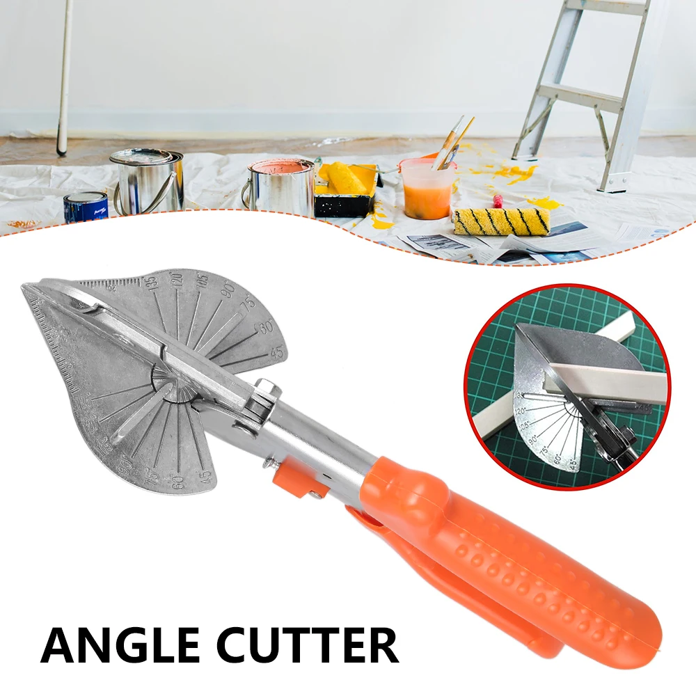 

45-180 Degree Multi Angle Mitre Siding Wire Duct Cutter PVC PE Plastic Pipe Hose Scissor Cut Housework home decor Plumbing Tool