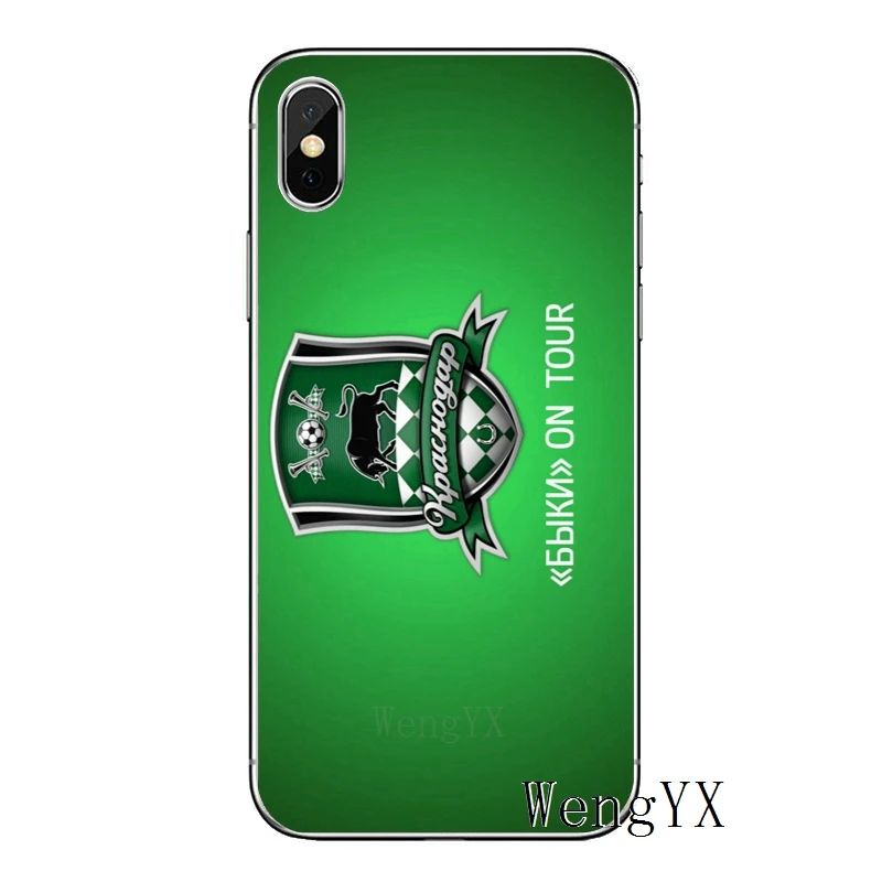 Мягкий чехол для samsung Galaxy A10 A30 A40 A50 A60 A70 huawei P30 lite pro P Smart Y6 FC Krasnodar футбол - Цвет: FC-Krasnodar-A-03
