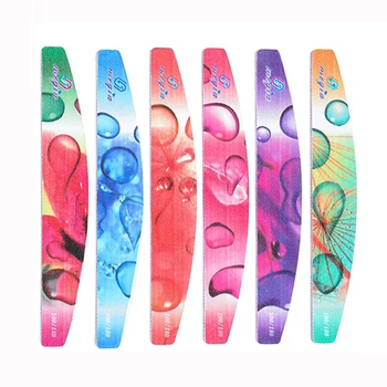 

6Pcs/set Nail File 100/180 Sanding Block Pedicure Buffing Polishing Nail Art Accessories Professional Nail Files Nail Care Tools