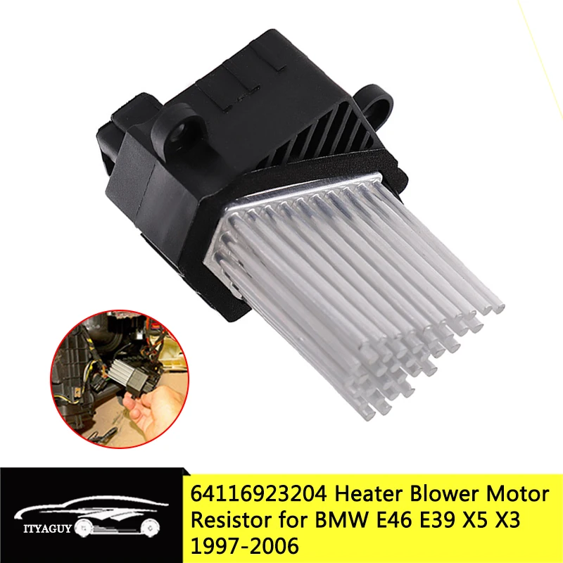 Car Heater Blower Fan Motor Final Stage Resistor For BMW 3 5 Series E46