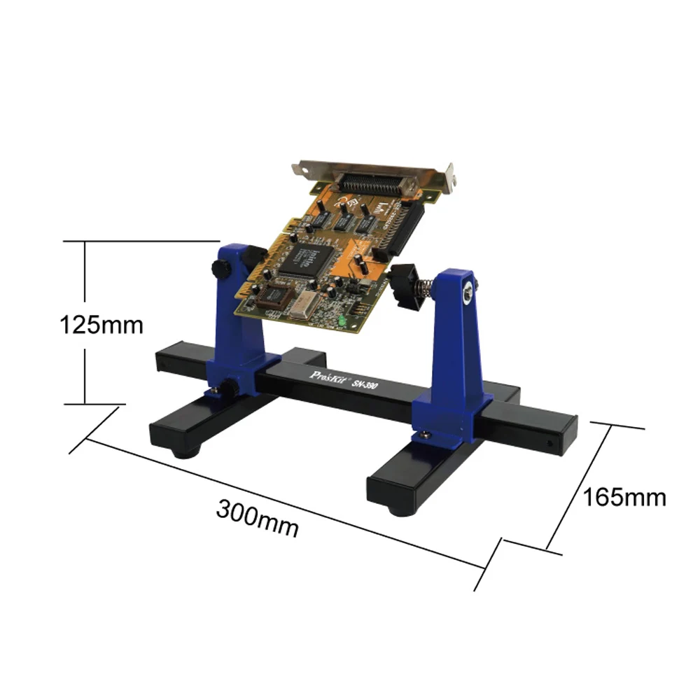 Pro'sKit SN-390 Adjustable PCB Holder 360 Degree Rotation Printed Circuit Board Jig Soldering Assembly Stand Clamp Repair Tools ratcheting wrench set