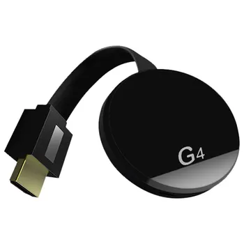 

G4 Mirascreen Smart Wireless Screen Mirroring Receiver HD HDMI Phone Video Converter Cable Plug & Play