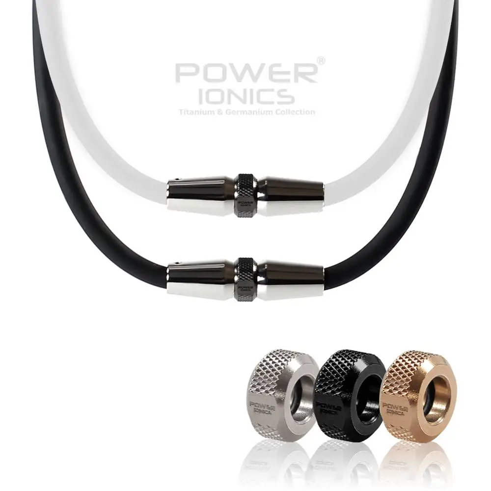 Women Necklace Men Necklace Power Ionics 3000ions/cc Anion Titanium