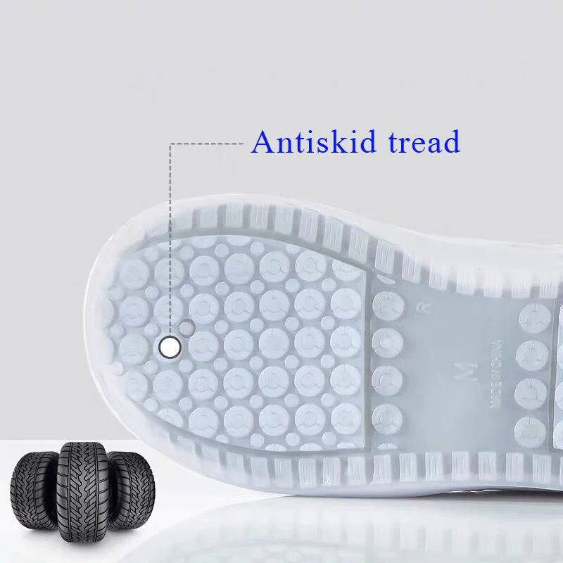 Thicken Rain Shoe Covers Reusable Women Men Waterproof Galoshes