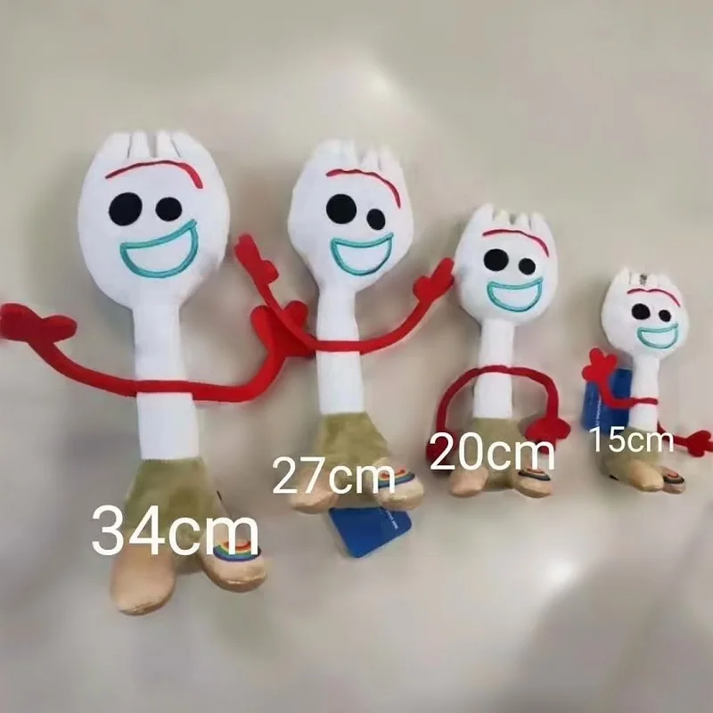 «История игрушек», «4 плюшевые куклы 15/20/25/30 см Forky и аппликацией в виде инопланетянина Базз чучела с изображением мультипликационного персонажа подарок для Для детей 15 см