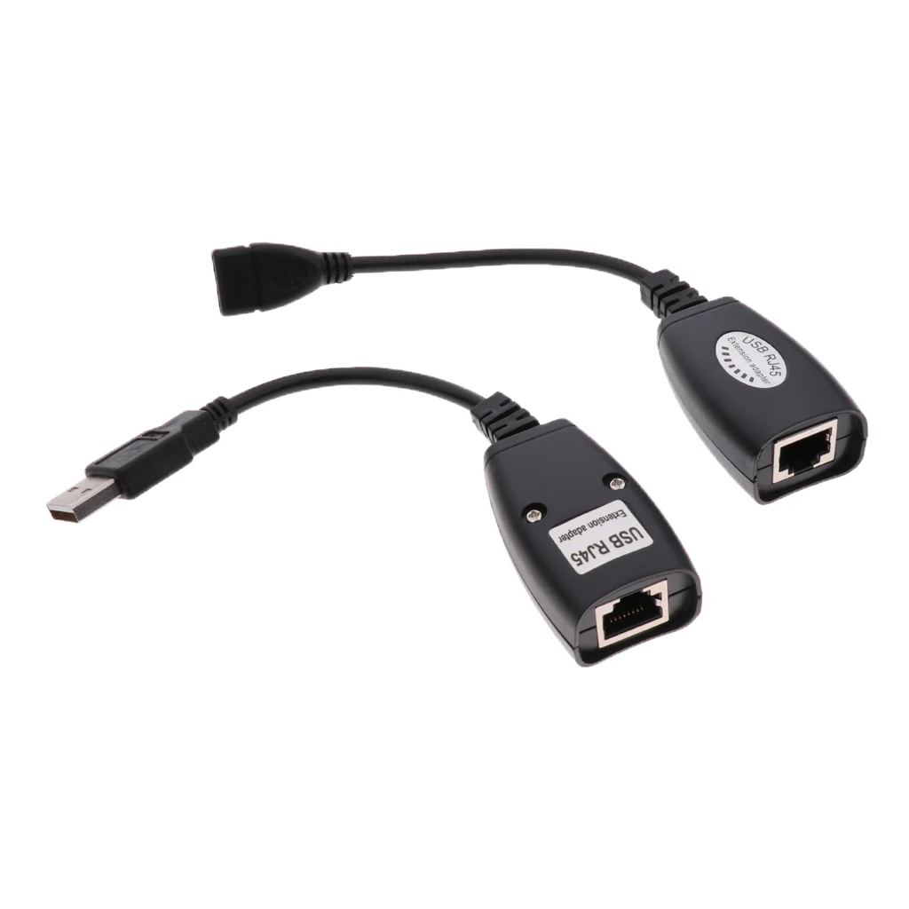 Удлинитель USB 2 0 к RJ45 через Cat5/6 подключение Ethernet Удлинительный кабель | Компьютеры
