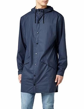 

Rains Long Jacket Abrigo Impermeable para Hombre