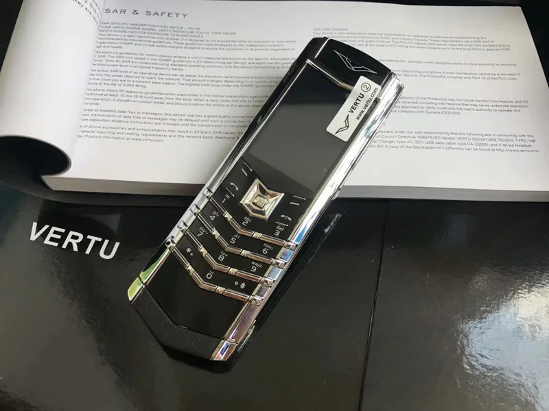 Стиль риттал Vertu мобильный телефон K8+ красивый внешний вид высшего класса роскошный моноблок маленький экран мужской мобильный телефон