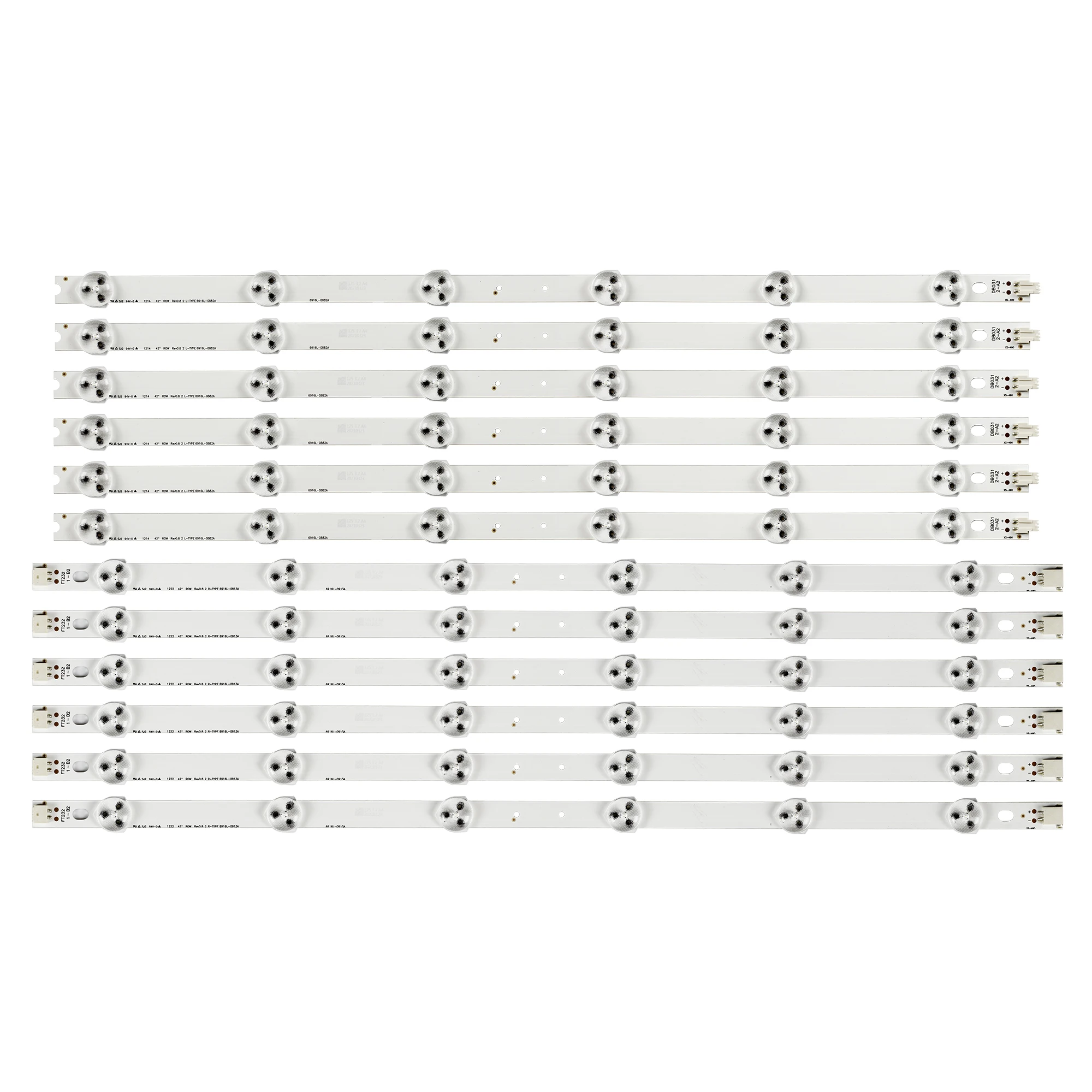 Новый 12 шт./компл. светодиодный подсветка полосы для LG 42LS3100-CE 6916L-1029A 6916L-1028A 6916L-0882A