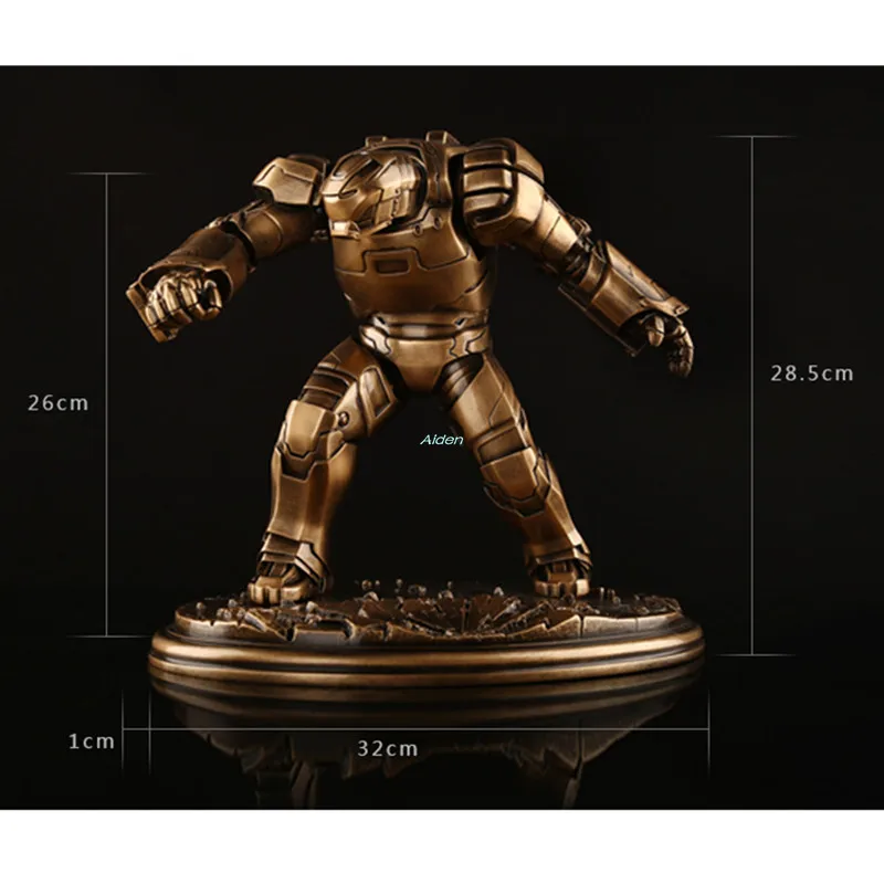 11 "Статуя супергероя бюст халкбастер Tony Stark Mk38 Халк полноразмерный портрет Мстители GK экшн модель игрушечная коробка 29 см Z2653