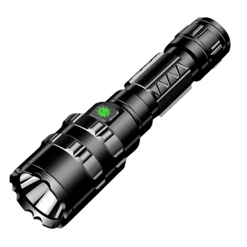 

New Outdoor Flashlight LED USB Rechargeable 1600 Lm Flashlight Torch 18650 Lantern waterproof 5 Modes Camping Light