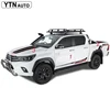 Calcomanía personalizada para Toyota Hilux 2011-2022 4x4, calcomanía a rayas con gráfico de vinilo, decoración para coche ► Foto 1/6