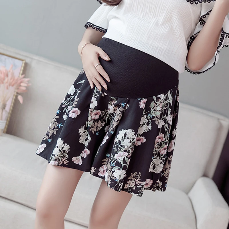 Pregnant Women Shorts Summer Low-waisted Denim Loose Pants pregnant shorts maternity pants