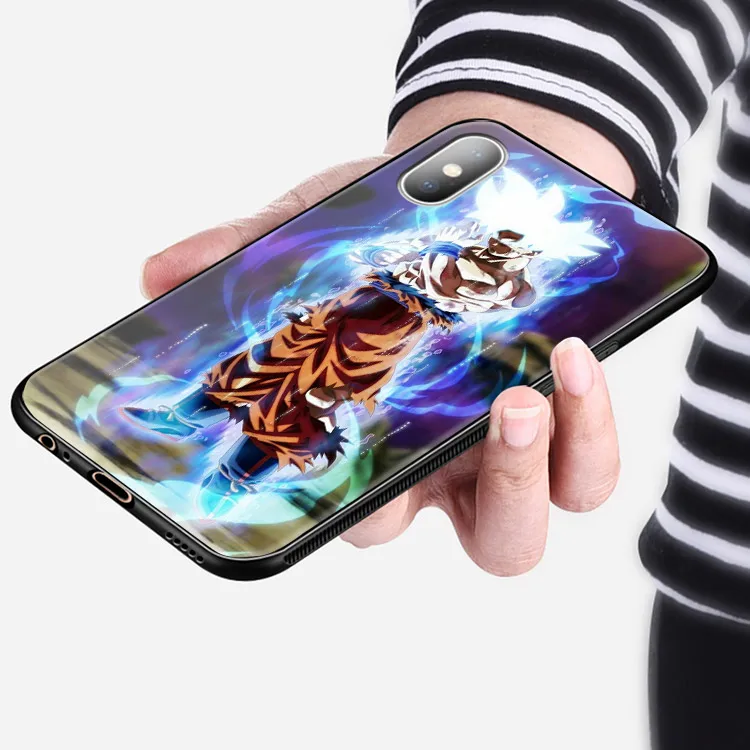 Чехол DBS Super Goku для iPhone SE 6 6s 7 8 Plus X XR XS 11 Pro MAX|case cover|6s plus6 plus |