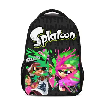 

Splatoon2 3D Print Kids Funny Pack Men Women Packs Boys Girls School Shoulder Bags Bagpack Mochila Mujer Bolsa Escolar