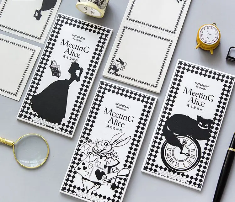 

Hello Alice Paper Notes 30 Sheets 15.7*8cm Pocket Memo Gift