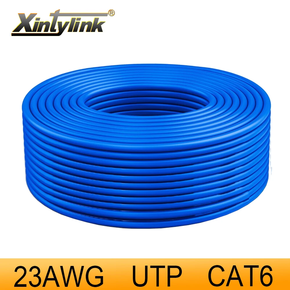 Сетевой кабель xintylink RJ45 Cat6 UTP чистая медь неэкранированная витая пара 1G ethernet-патч