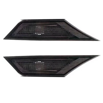

Smoke Front Bumper Reflector Side Marker Lights Lamps for 2016-2018 Honda Civic