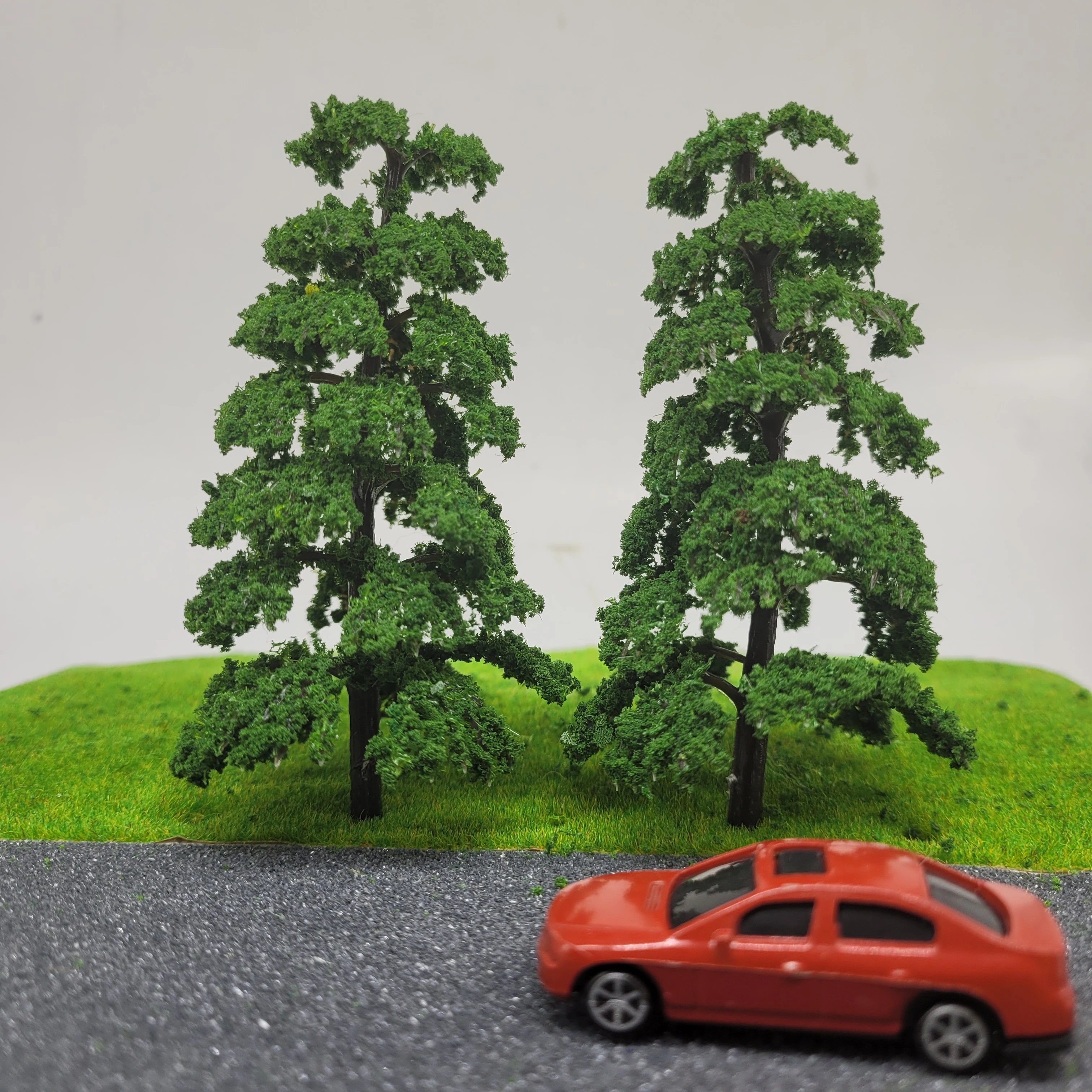 

Модель пинастера в стиле Хо 1:87, миниатюрный поезд и железная дорога, украшение «сделай сам», окно, Рождественский день, 12 см