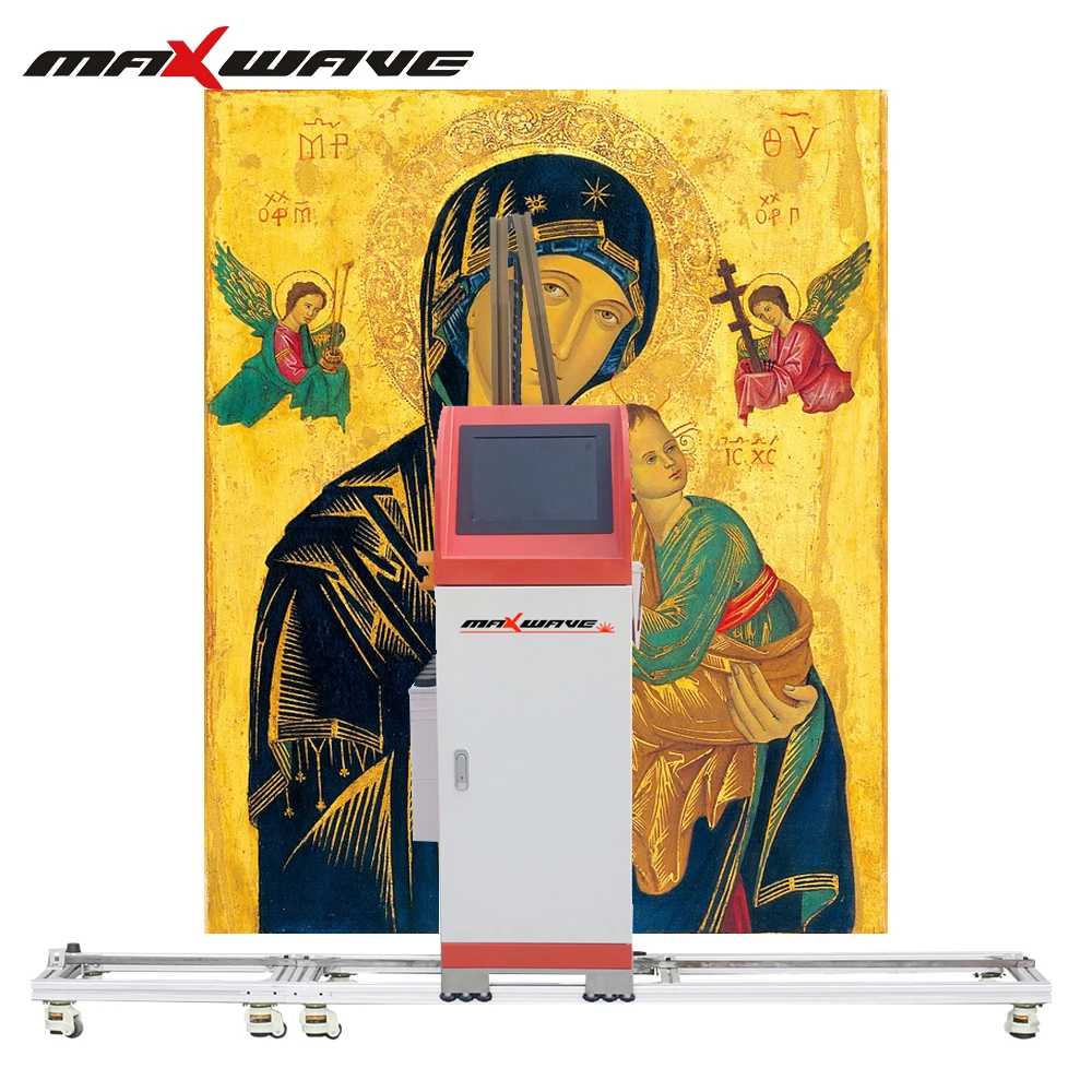 Multi-Color Inkjet Printer For Wall Mural 3D Wall Printing Machine