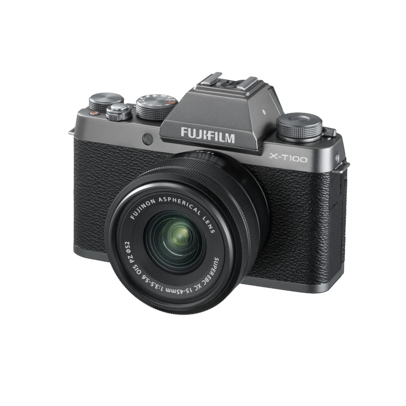 Fujifilm X-T100/XT100 беззеркальная цифровая Камера с XC15-45mm F3.5-5.6 OIS PZ объектив