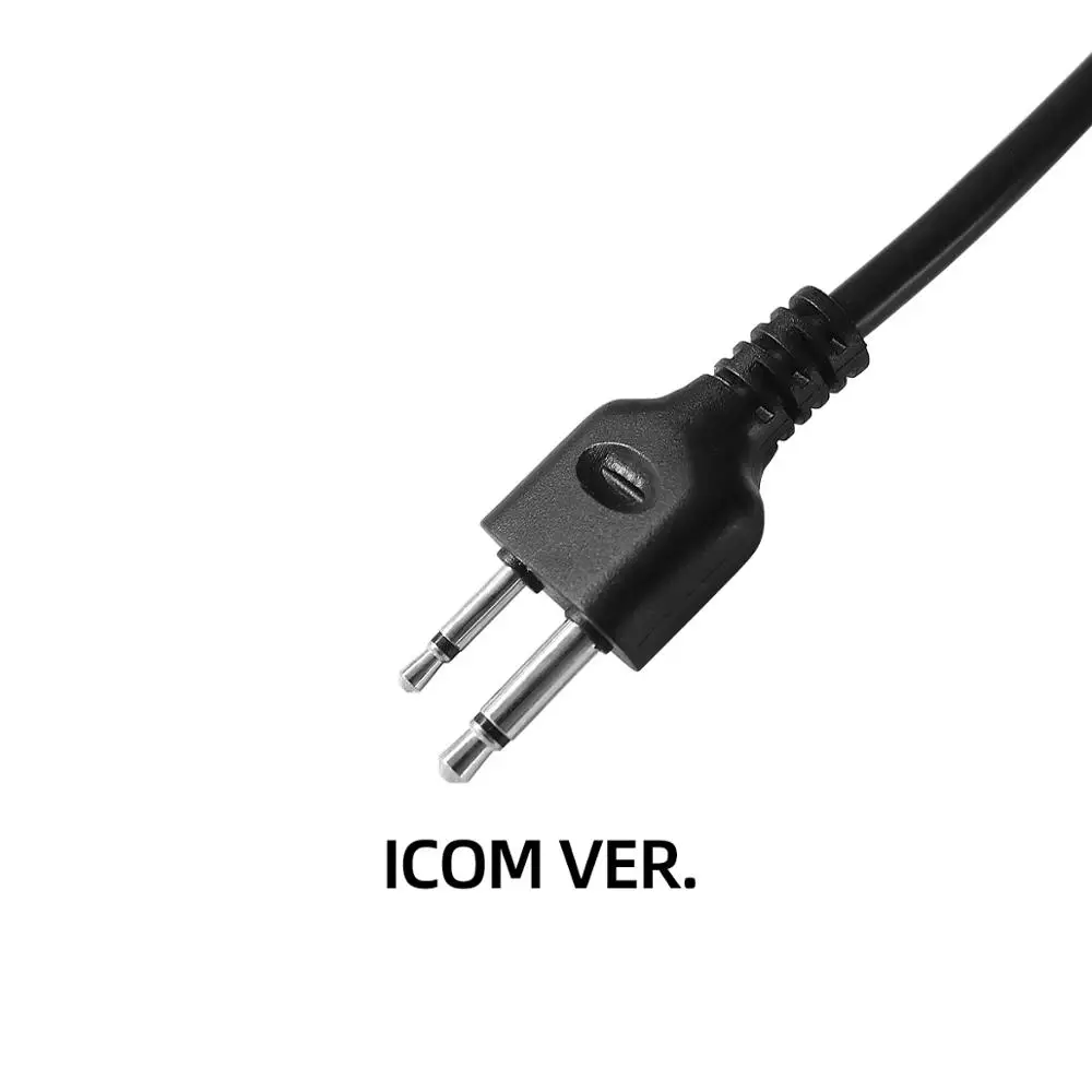 ICOM Тактические наушники гарнитура Peltor PTT Push To Talk гарнитура адаптер для Kenwod/Motorala 2-way/Motorol/ICM/Midland/Phone - Цвет: ICOM
