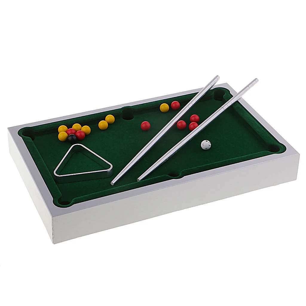 Family Set Friend Gathering Play Tabletop Billiards Mini Snooker Table Sport
