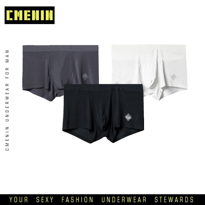 

3pcs Men Boxer Underwear Boxers Short Male Underpants Man Boxershort Men's Clothing Comfortable Modal Soft Panties cuecas AD308